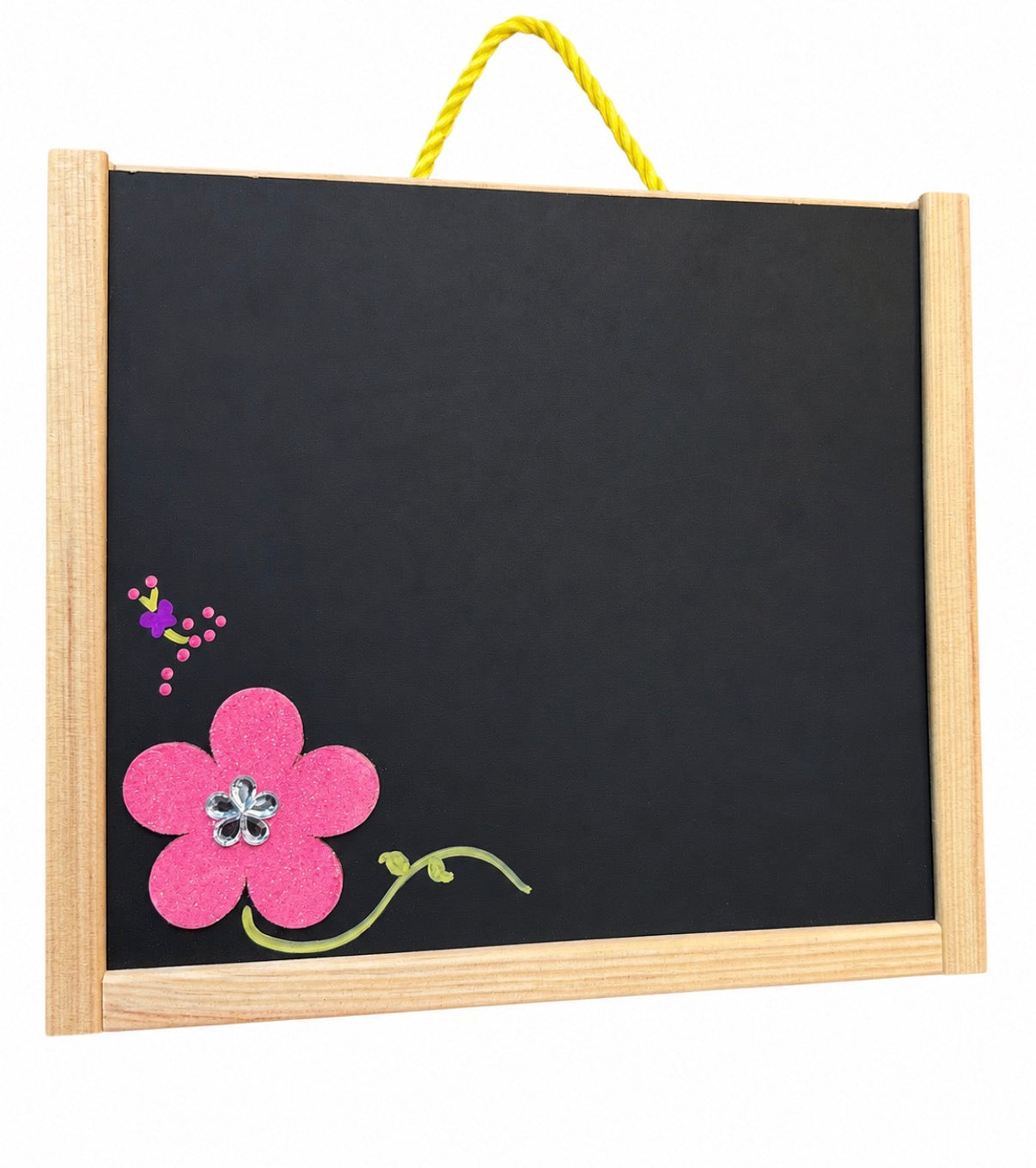 Flower (Pink Glitter)