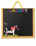 Cow-Pink Bow