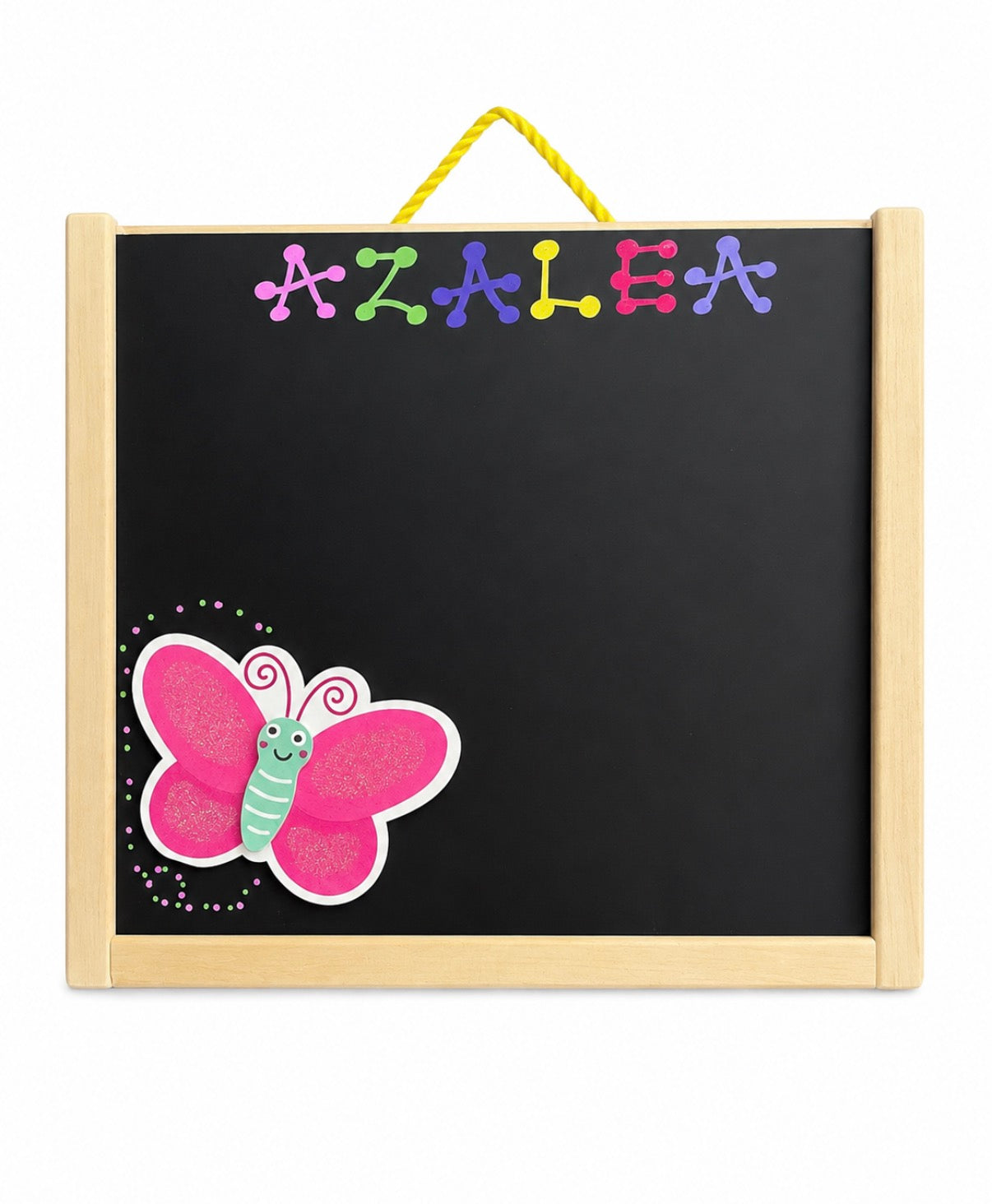 Pink Butterfly Face with Glitter