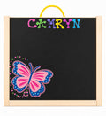 Butterfly-Blue/Pink Glitter