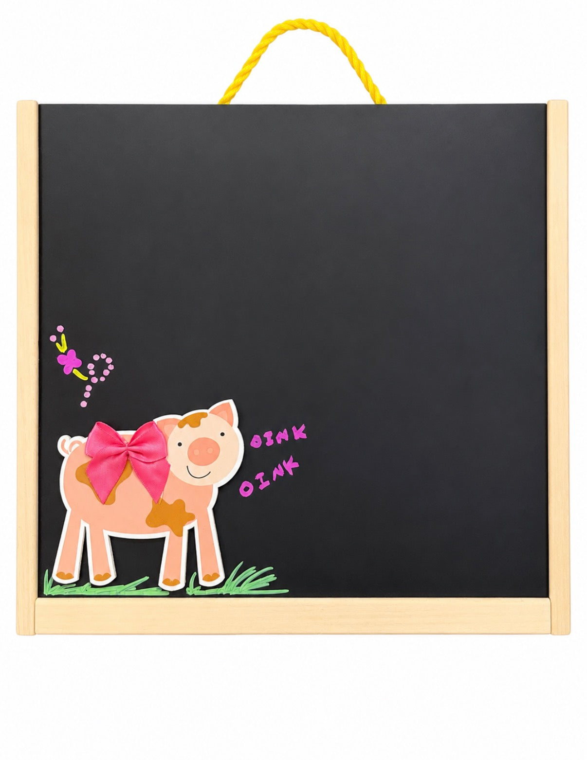 Pig-Pink Bow