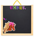 Horse Head-Pink Bow